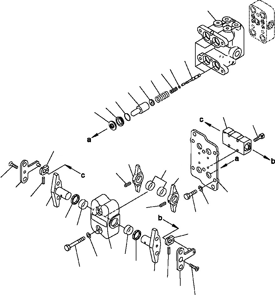 Схема запчастей Komatsu PC300LC-7L - K-A КЛАПАН PPCДЛЯ ХОД заводской номер A8-A87 OPERATOR ОБСТАНОВКА И СИСТЕМА УПРАВЛЕНИЯ