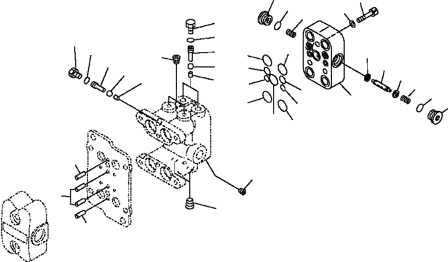 Схема запчастей Komatsu PC300LC-7L - K-A КЛАПАН PPCДЛЯ ХОД - КУЗОВ О-КОЛЬЦОS заводской номер A8-A87 OPERATOR ОБСТАНОВКА И СИСТЕМА УПРАВЛЕНИЯ