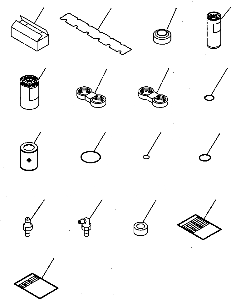 Схема запчастей Komatsu PC300LC-7L - V-A ЗАП. ЧАСТИ АКСЕССУАРЫ