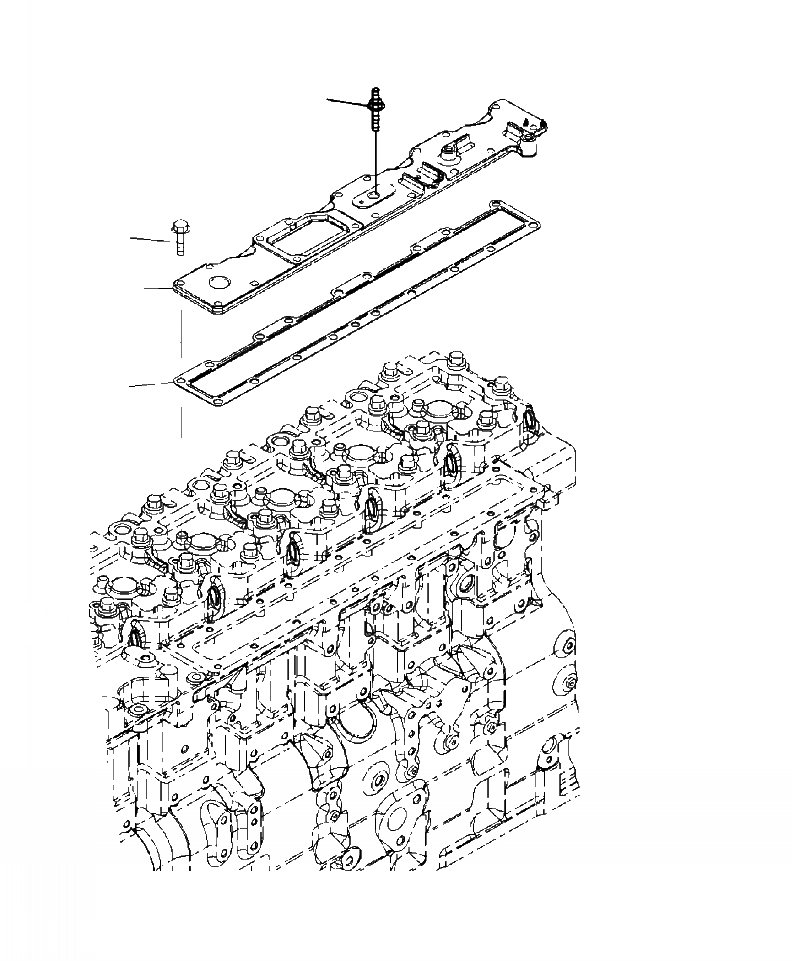 Схема запчастей Komatsu PC300LL-7E0 - A-AA ТРУБОПРОВОД ВПУСКА ВОЗДУХА COVER ДВИГАТЕЛЬ