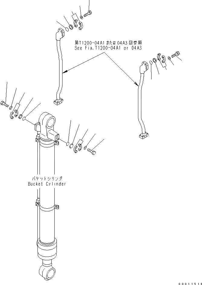 Схема запчастей Komatsu PC308USLC-3 - ЭЛЕМЕНТЫ (РУКОЯТЬ) ( АКТУАТОР)(№-) РАЗНОЕ