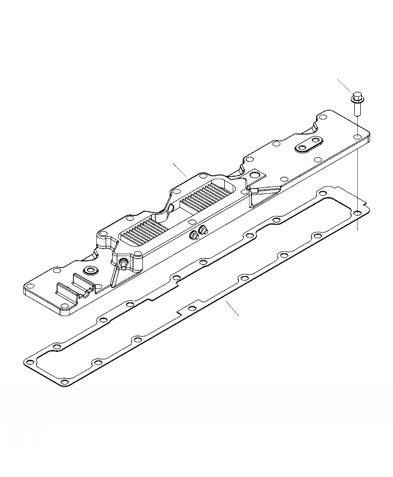 Схема запчастей Komatsu PC350LC-8 - A-AA ТРУБОПРОВОД ВПУСКА ВОЗДУХА COVER ДВИГАТЕЛЬ