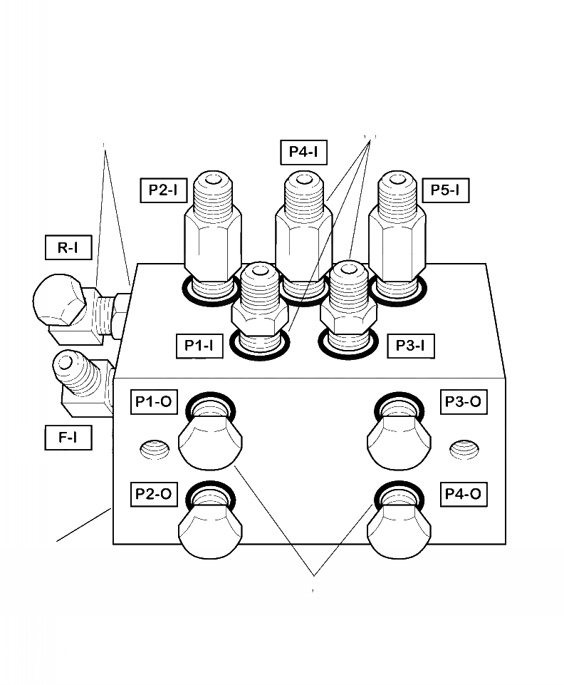 Схема запчастей Komatsu PC350LC-8 - H8-A ПРЯМ. ХОД (/) ГИДРАВЛИКА