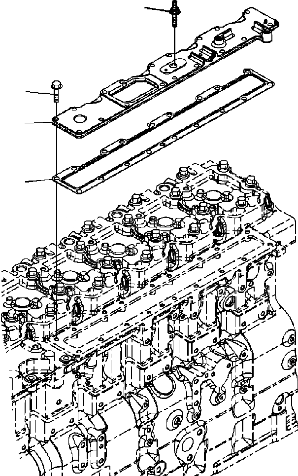 Схема запчастей Komatsu PC350LL-7E0 - A-AA ТРУБОПРОВОД ВПУСКА ВОЗДУХА COVER ДВИГАТЕЛЬ