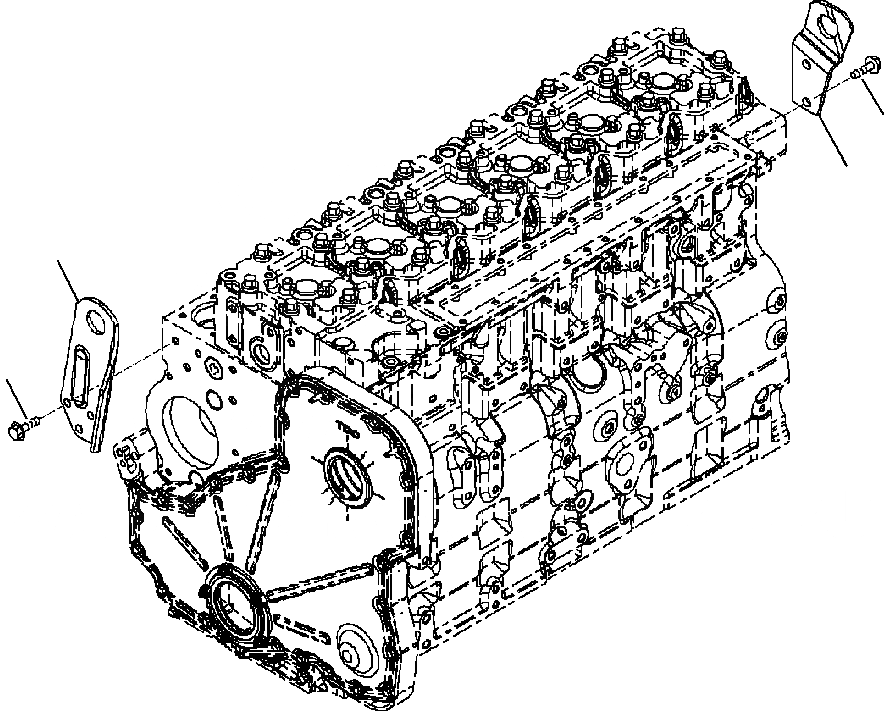 Схема запчастей Komatsu PC350LL-7E0 - A89-AA ДВИГАТЕЛЬ ПОДЪЕМ КОРПУС ДВИГАТЕЛЬ