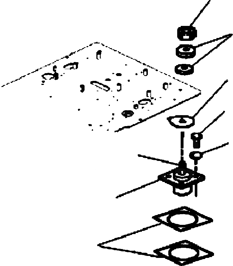 Схема запчастей Komatsu PC350LL-7E0 - K-9H КАБИНА PIERCE/ADC КАБИНА КРЕПЛЕНИЕ ПОЛАING OPERATOR\XD S ОБСТАНОВКА И СИСТЕМА УПРАВЛЕНИЯ