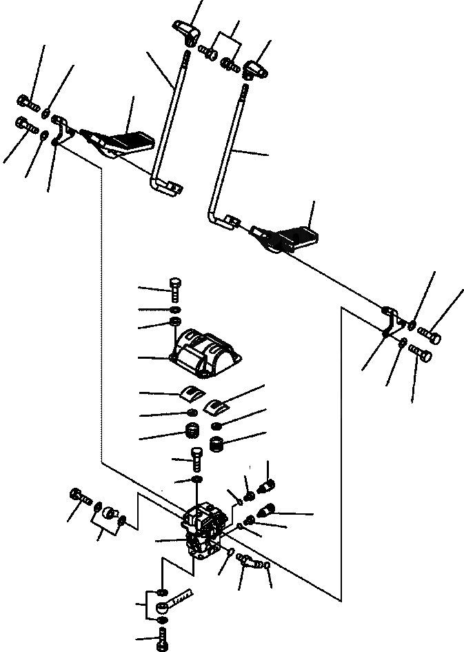Схема запчастей Komatsu PC350LL-7E0 - K-H КАБИНА КОНТРОЛЬ ХОДА OPERATOR\XD S ОБСТАНОВКА И СИСТЕМА УПРАВЛЕНИЯ