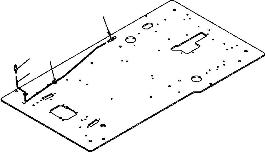 Схема запчастей Komatsu PC350LL-7E0 - K-H КАБИНА ОМЫВАТЕЛЬ СТЕКЛА OPERATOR\XD S ОБСТАНОВКА И СИСТЕМА УПРАВЛЕНИЯ