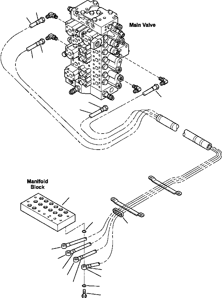 Схема запчастей Komatsu PC350LL-7E0 - K-7H ОСНОВН. КОНСТРУКЦИЯ PPC ЛИНИЯ ХОДА (ОСНОВН. КЛАПАН - КОЛЛЕКТОР) OPERATOR\XD S ОБСТАНОВКА И СИСТЕМА УПРАВЛЕНИЯ
