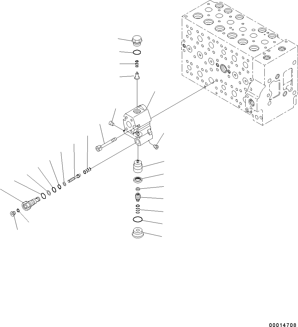 Схема запчастей Komatsu PC350LC-8 - УПРАВЛЯЮЩ. КЛАПАН, БЕЗ -ДОПОЛН. АКТУАТОР ТРУБЫ, 7-СЕКЦИОНН., ВНУТР. ЧАСТИ (9/) ОСНОВН. УПРАВЛЯЮЩ. КЛАПАН, -АКТУАТОР, ТРУБЫ LESS