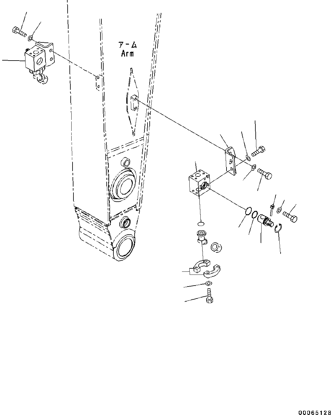 Схема запчастей Komatsu PC350LC-8 - РУКОЯТЬ, .M, УСИЛ.ENED, -НАВЕСН. ОБОРУД, ЧАС. СИСТ. СМАЗКИ ТИП, КЛАПАН РУКОЯТЬ, .M, УСИЛ.ENED, -НАВЕСН. ОБОРУД, ЧАС. СИСТ. СМАЗКИ ТИП