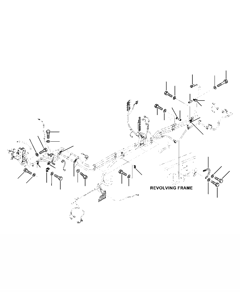 Схема запчастей Komatsu PC360LC-10 - E-A ЭЛЕКТРИКА ПРОВОДКА СТАРТЕРА КРЕПЛЕНИЕS ЭЛЕКТРИКА