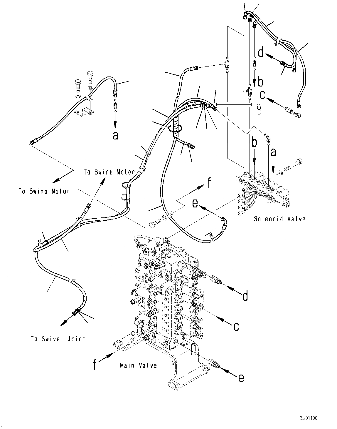 Схема запчастей Komatsu PC360NLC-10 - СОЛЕНОИДНЫЙ КЛАПАН ТРУБЫ, АККУМУЛЯТОР, ДЛЯ СТРАН ЕС ARRANGEMENT, ТРУБЫ СОЛЕНОИДНЫЙ КЛАПАН ТРУБЫ, NON НАВЕСН. ОБОРУД СПЕЦ-Я, АККУМУЛЯТОР, ДЛЯ СТРАН ЕС ARRANGEMENT