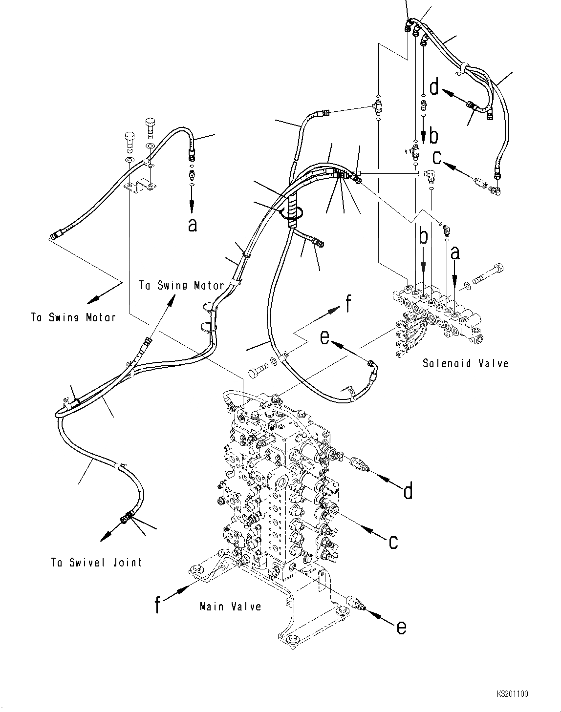 Схема запчастей Komatsu PC360NLC-10 - СОЛЕНОИДНЫЙ КЛАПАН ТРУБЫ, АККУМУЛЯТОР, ДЛЯ СТРАН ЕС ARRANGEMENT, ТРУБЫ СОЛЕНОИДНЫЙ КЛАПАН ТРУБЫ, NON НАВЕСН. ОБОРУД СПЕЦ-Я, АККУМУЛЯТОР, ДЛЯ СТРАН ЕС ARRANGEMENT