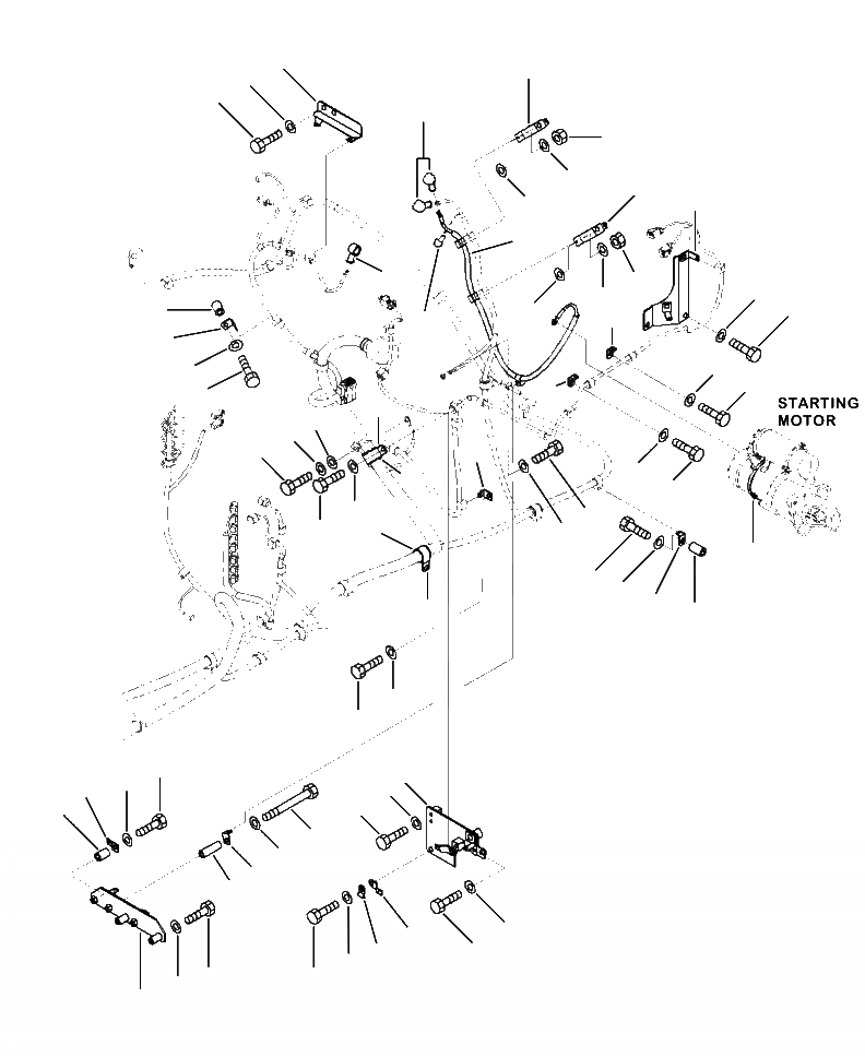Схема запчастей Komatsu PC390LC-10 - E-A ЭЛЕКТРИКА Э/ПРОВОДКА ДВИГАТЕЛЯ КРЕПЛЕНИЕS И КОРПУСS ЭЛЕКТРИКА