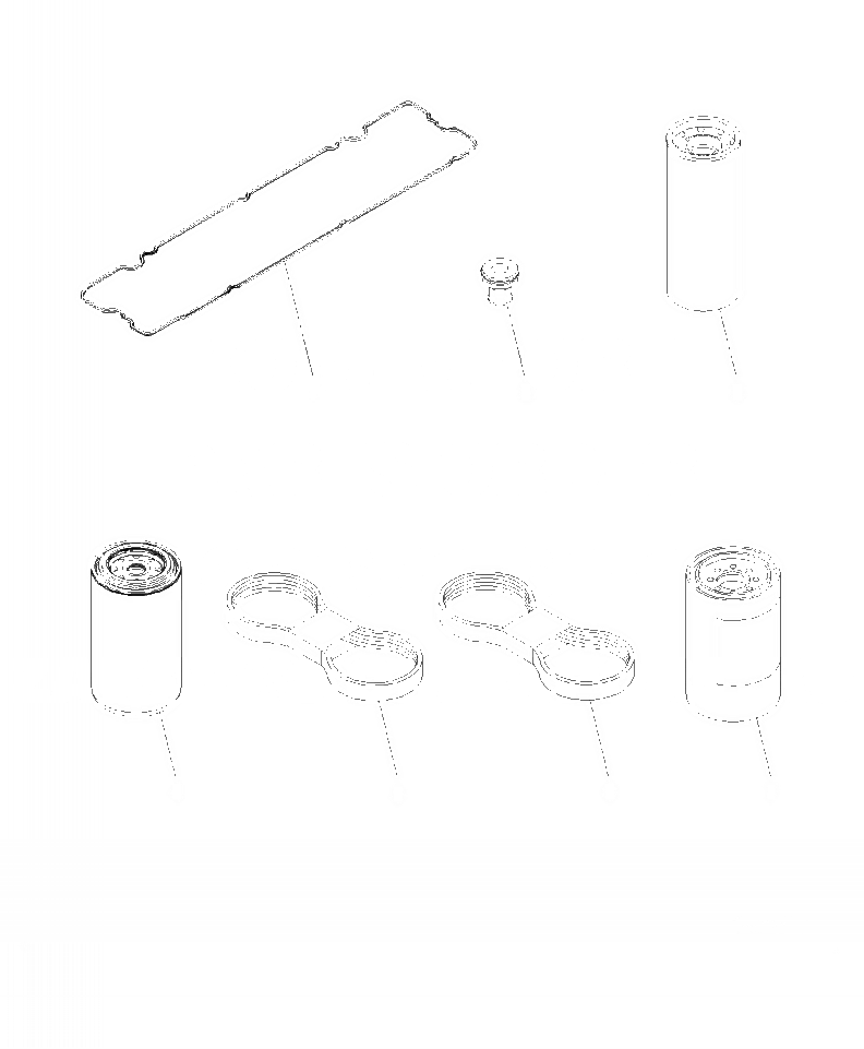 Схема запчастей Komatsu PC390LL-10 A50601 - B9999- ДВИГАТЕЛЬ ЗАП. ЧАСТИ ДВИГАТЕЛЬ