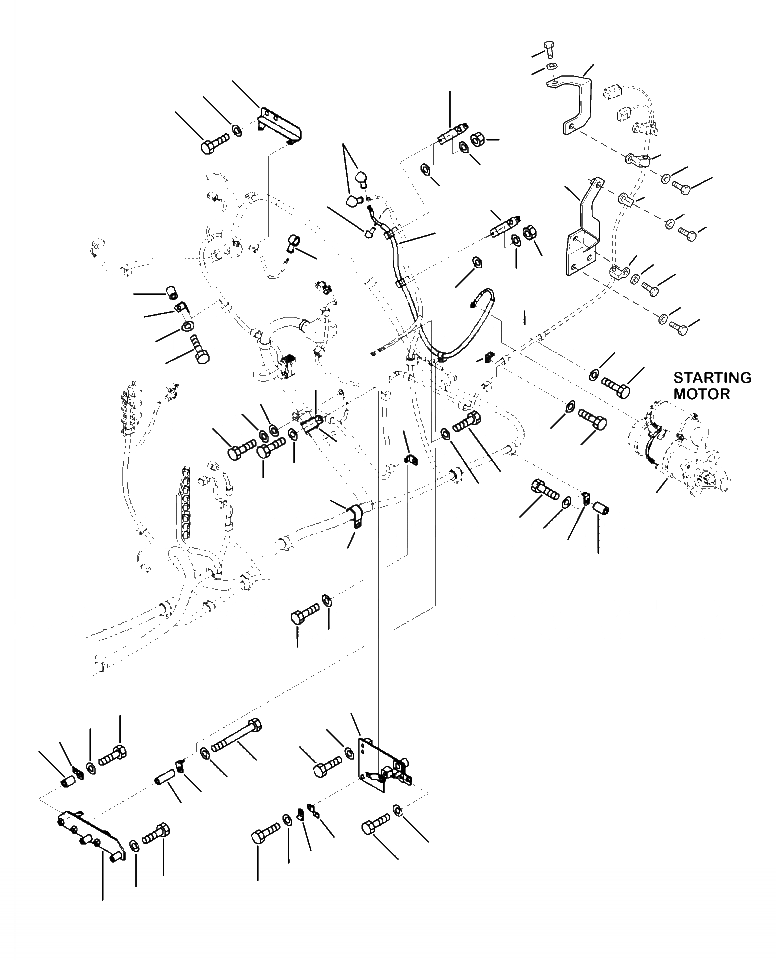 Схема запчастей Komatsu PC390LL-10 A50601 - E-A ЭЛЕКТРИКА Э/ПРОВОДКА ДВИГАТЕЛЯ КРЕПЛЕНИЕS И КОРПУСS ЭЛЕКТРИКА
