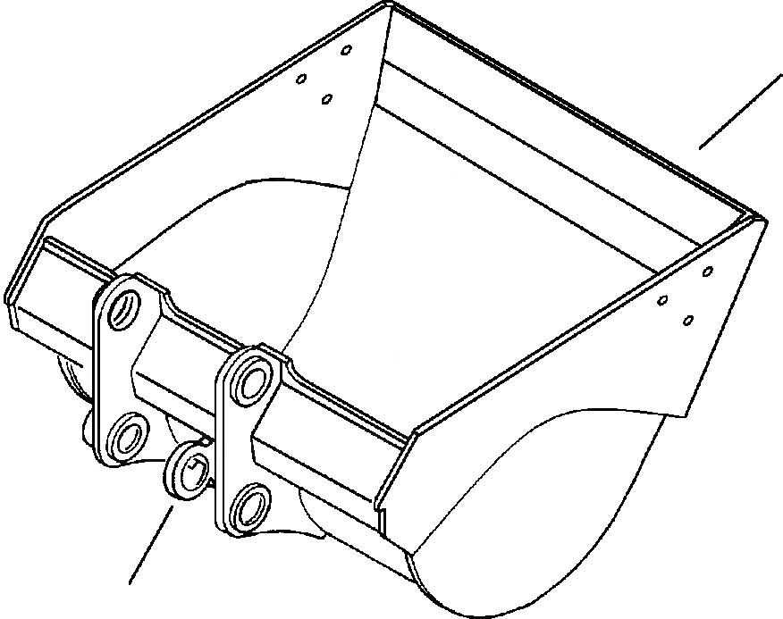 Схема запчастей Komatsu PC400LC-5 - КОВШ - ESCO, LIFT EYE РАБОЧЕЕ ОБОРУДОВАНИЕ (ЭКСКАВАТ.)