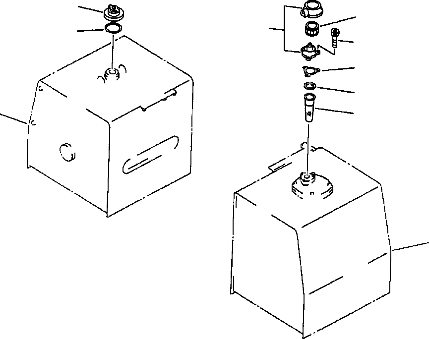 Схема запчастей Komatsu PC400LC-5 - ANTI-АНТИВАНДАЛЬНАЯ КРЫШКАS МАРКИРОВКАS