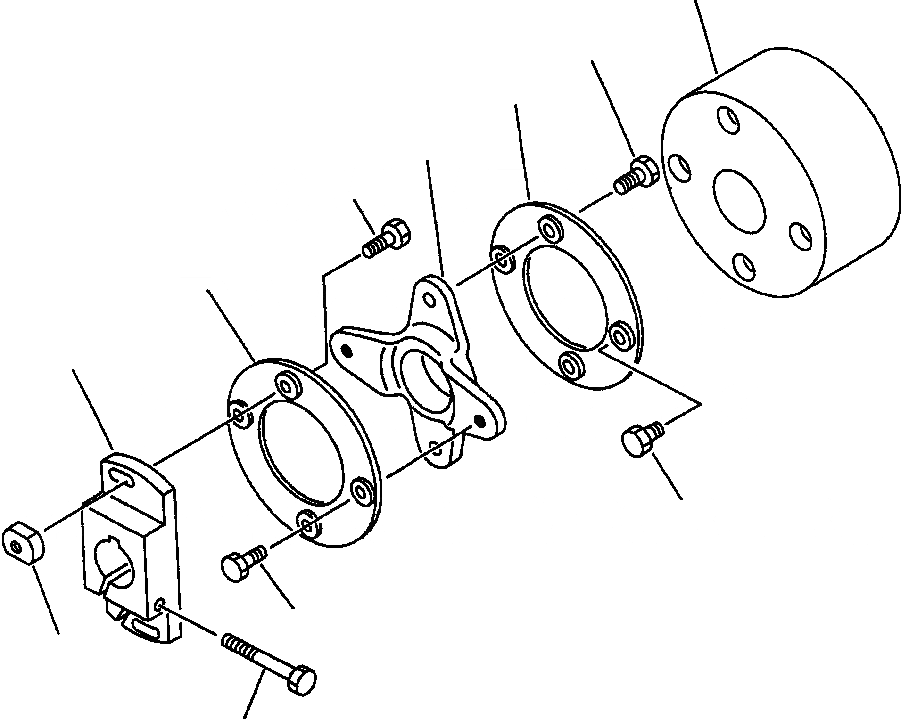 Схема запчастей Komatsu PC400LC-5 - ТОПЛИВН. НАСОС СОЕДИНЕНИЕ ТОПЛИВН. СИСТЕМА