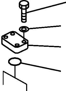 Схема запчастей Komatsu PC400LC-6LM - FIG. H-A ГИДРОЛИНИЯ - ЛИНИЯ ПОДАЧИ ЗАГЛУШКА ГИДРАВЛИКА