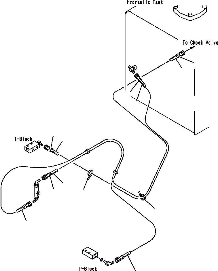 Схема запчастей Komatsu PC400LC-6LM - FIG. K-A РАБОЧАЯ ЛИНИЯ PPC - ШЛАНГИ И БЛОК КАБИНА ОПЕРАТОРА И СИСТЕМА УПРАВЛЕНИЯ