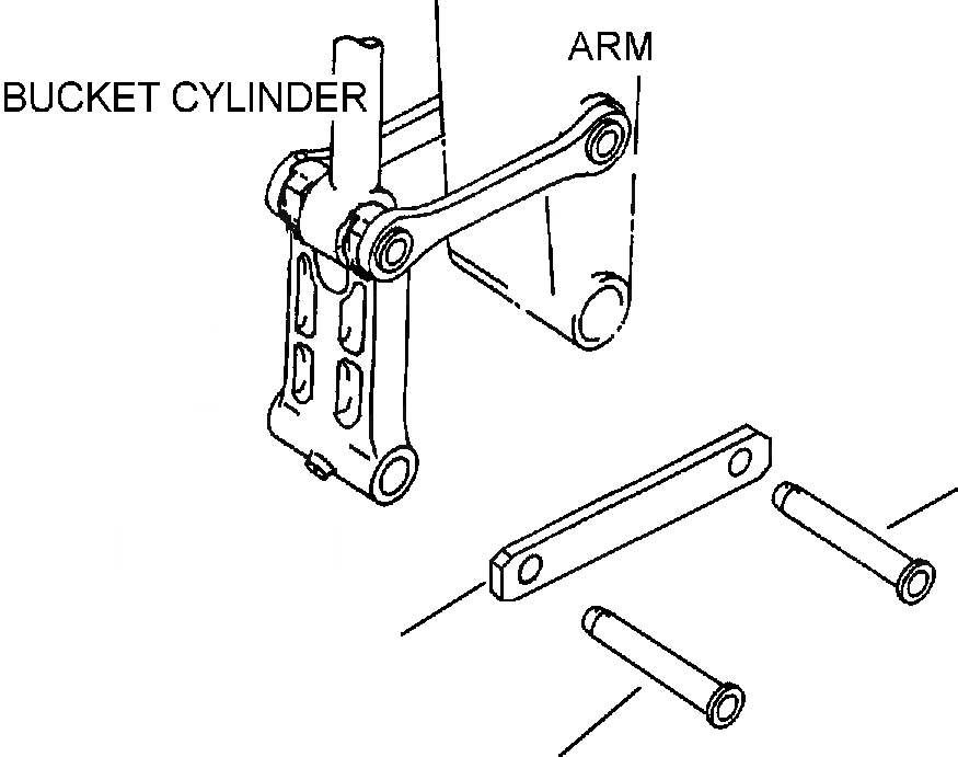 Схема запчастей Komatsu PC400LC-6LM - FIG. T9-D NO КОВШ РАБОЧЕЕ ОБОРУДОВАНИЕ