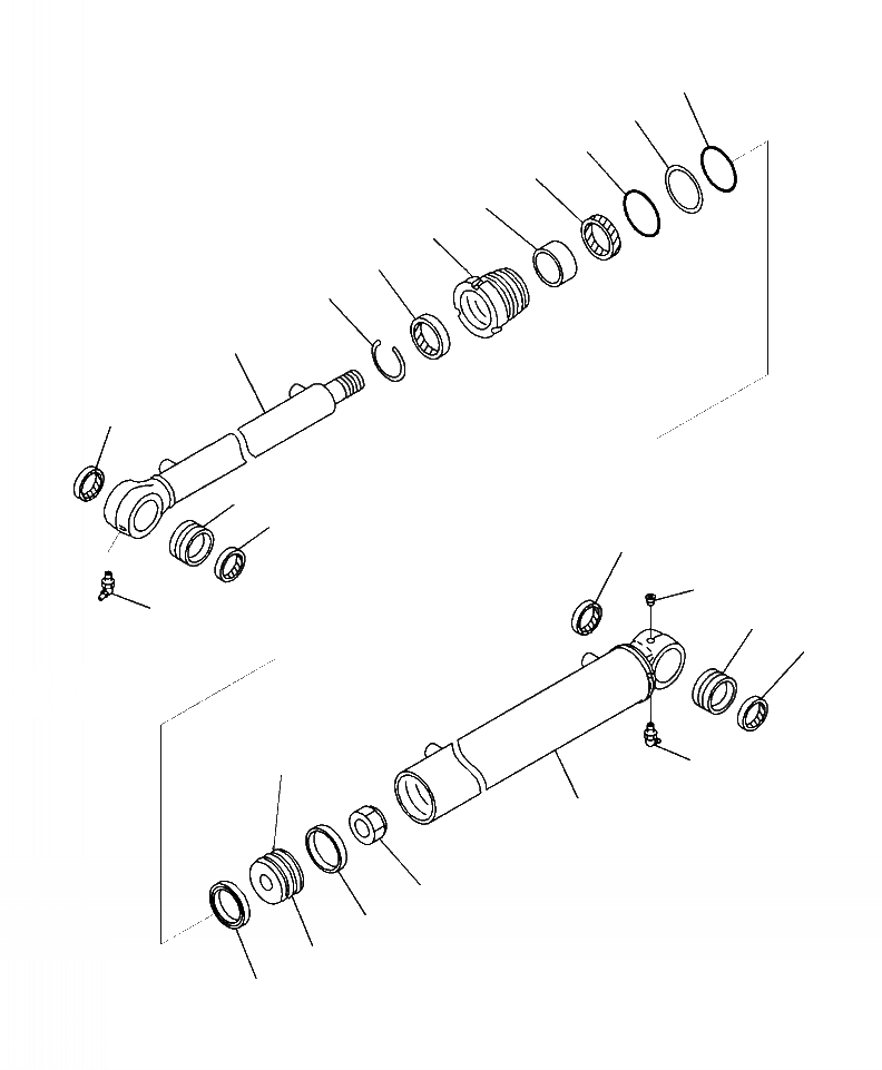 Схема запчастей Komatsu PC400LC-8 - M-A ПРОТИВОВЕС REMOVER ЦИЛИНДР ЧАСТИ КОРПУСА