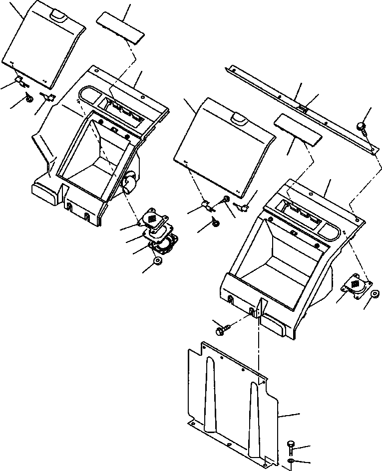 Схема запчастей Komatsu PC400LC-6LC - FIG NO. K8-A ЗАДН. ЧАСТЬ КОРПУСА СИДЕНЬЯ С ОБОГРЕВ-ЛЕМ КАБИНА ОПЕРАТОРА И СИСТЕМА УПРАВЛЕНИЯ
