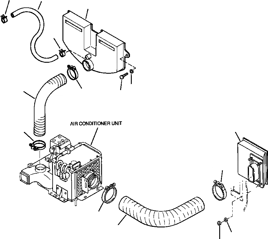 Схема запчастей Komatsu PC400LC-6LC - FIG NO. K7-A КОНДИЦ. ВОЗДУХА КАБИНА ВЕНТИЛЯТОР КАБИНА ОПЕРАТОРА И СИСТЕМА УПРАВЛЕНИЯ