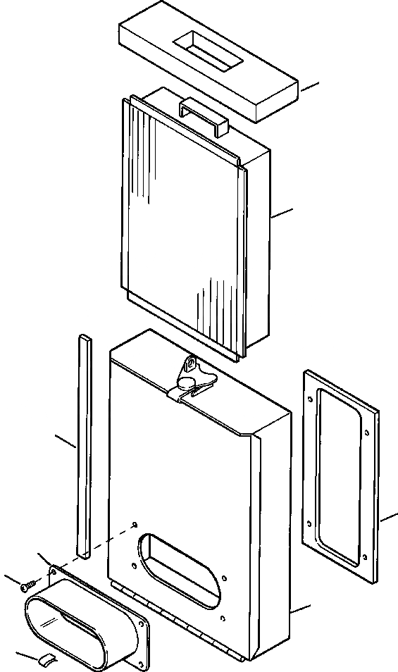 Схема запчастей Komatsu PC400LC-6LC - FIG NO. K7-A ПЕЧКА FRESH ВОЗД. ФИЛЬТР. КАБИНА ОПЕРАТОРА И СИСТЕМА УПРАВЛЕНИЯ