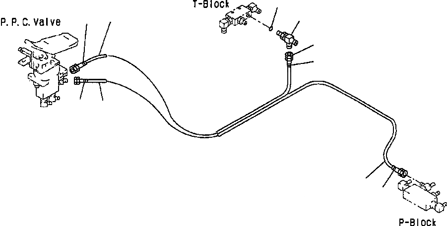 Схема запчастей Komatsu PC400LC-6LC - FIG NO. K-A PPC ЛИНИЯ ХОДА КОМПЛЕКТ АКТУАТОР КАБИНА ОПЕРАТОРА И СИСТЕМА УПРАВЛЕНИЯ