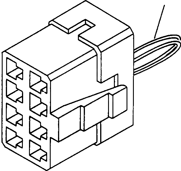 Схема запчастей Komatsu PC400LC-6LC - FIG NO. K7-A ПЕРЕКЛЮЧАТЕЛЬ КОННЕКТОР ВЫБОРА МОДЕЛИ КАБИНА ОПЕРАТОРА И СИСТЕМА УПРАВЛЕНИЯ