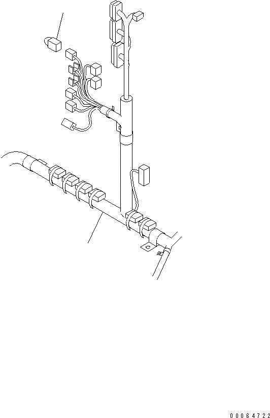 Схема запчастей Komatsu PC400LC-7E0 - ПЕРЕКЛЮЧАТЕЛЬ ВЫБОР МОДЕЛИ КАБИНА ОПЕРАТОРА И СИСТЕМА УПРАВЛЕНИЯ