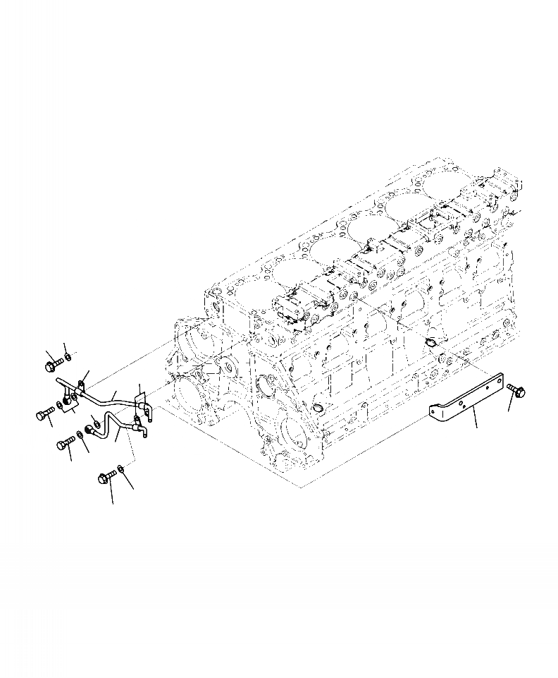 Схема запчастей Komatsu PC450LC-8 - A-AG АНТИКОРРОЗ. ЭЛЕМЕНТ ДВИГАТЕЛЬ
