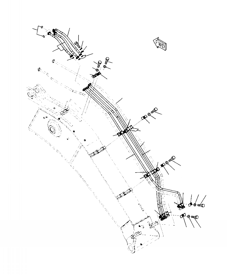 Схема запчастей Komatsu PC450LC-8 - T-A СТРЕЛА ЦИЛИНДР РУКОЯТИ РАБОЧЕЕ ОБОРУДОВАНИЕ