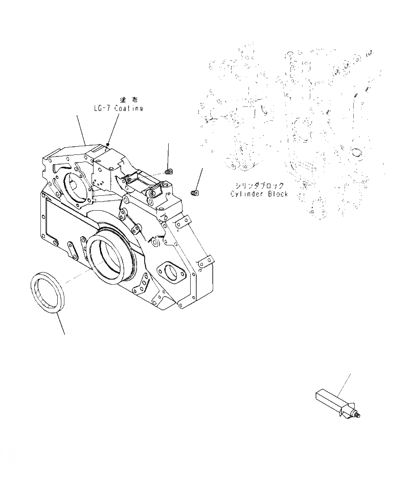 Схема запчастей Komatsu PC490LC-10 - A- ПЕРЕДН. ПРИВОД COVER ДВИГАТЕЛЬ