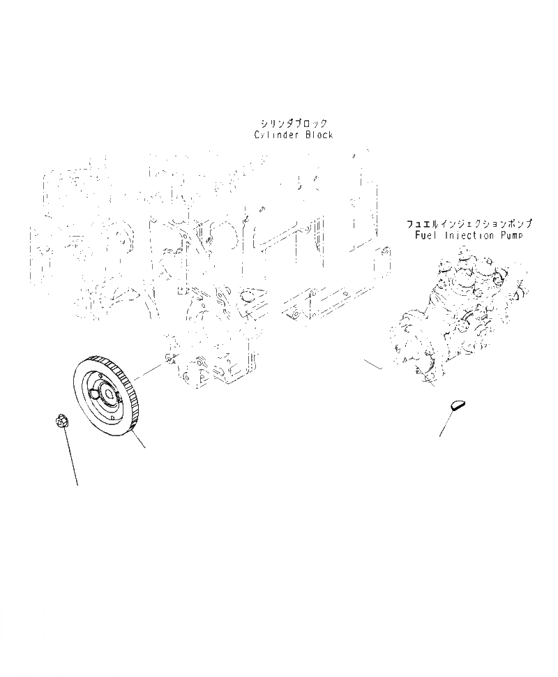 Схема запчастей Komatsu PC490LC-10 - A8- ПРИВОД ТОПЛ. НАСОСА ДВИГАТЕЛЬ