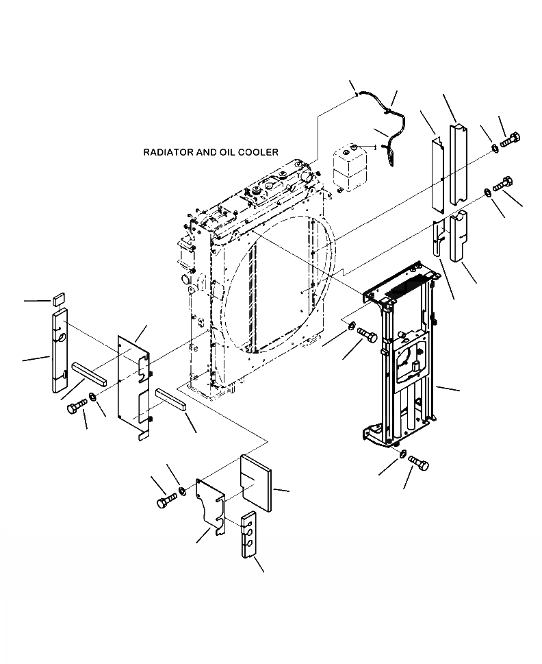 Схема запчастей Komatsu PC490LC-10 - C- ВЕНТИЛЯТОР ОХЛАЖДЕНИЯ МОТОР КРЕПЛЕНИЕ СИСТЕМА ОХЛАЖДЕНИЯ