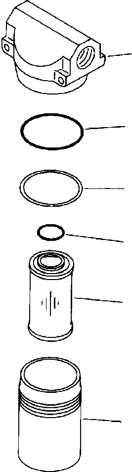 Схема запчастей Komatsu PC650-3 & PC650LC-3 - PTO МАСЛ. ФИЛЬТР МЕХ-М ОТБОРА МОЩНОСТИ И ПОВОРОТН.
