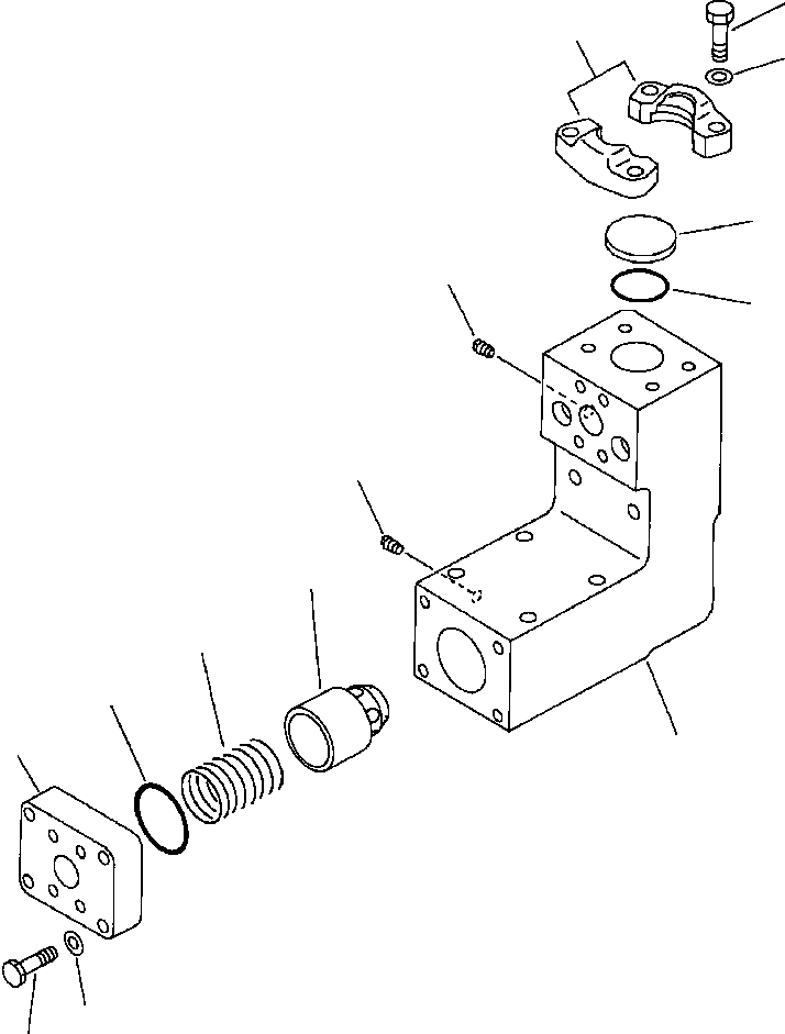 Схема запчастей Komatsu PC650-3 & PC650LC-3 - МАСЛООХЛАДИТЕЛЬ КОРОТК.-PASS КЛАПАН - ПОВОРОТН. УПРАВЛ-Е УПРАВЛ-Е РАБОЧИМ ОБОРУДОВАНИЕМ