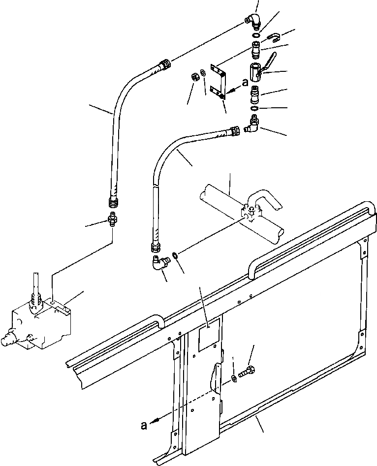 Схема запчастей Komatsu PC650-3 & PC650LC-3 - ГИДР. НАСОС. ДРЕНАЖН. ТРУБЫ МОРОЗОУСТОЙЧИВ. СПЕЦ-Я СПЕЦ-Я. УПРАВЛ-Е РАБОЧИМ ОБОРУДОВАНИЕМ