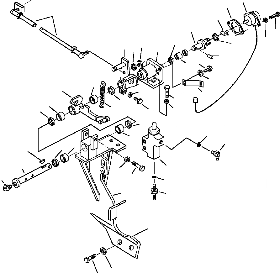 Схема запчастей Komatsu PC650-5 & PC650LC-5 - УПРАВЛ-Е ПОДАЧ. ТОПЛИВА АВТОМ. ЗАМЕДЛЕНИЕ ОБОРОТОВ КОМПОНЕНТЫ ДВИГАТЕЛЯ