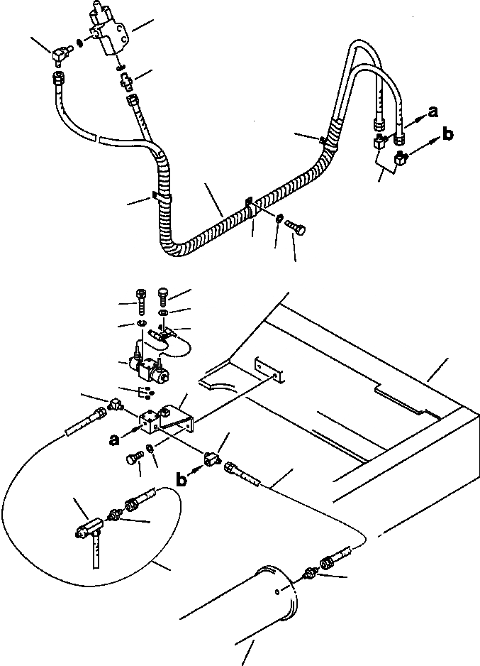Схема запчастей Komatsu PC650-5 & PC650LC-5 - УПРАВЛ-Е ПОДАЧ. ТОПЛИВА АВТОМ. ЗАМЕДЛЕНИЕ ОБОРОТОВ ТРУБЫ КОМПОНЕНТЫ ДВИГАТЕЛЯ