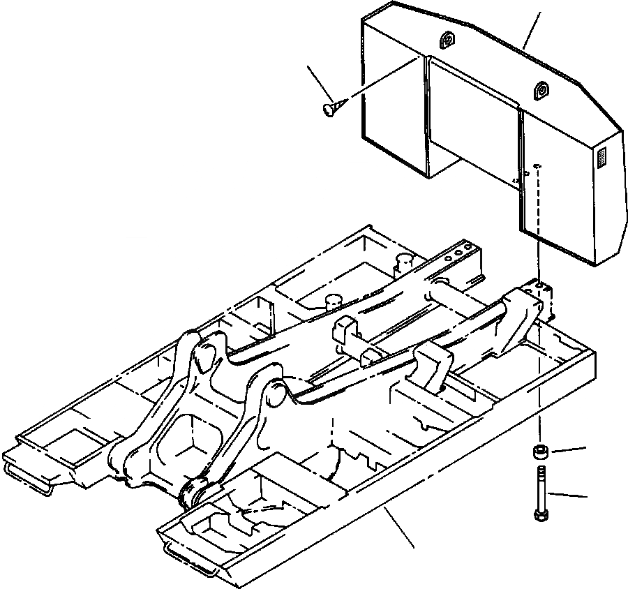 Схема запчастей Komatsu PC650-5 & PC650LC-5 - ПРОТИВОВЕС С F.O.P.S. (, KG) ЧАСТИ КОРПУСА