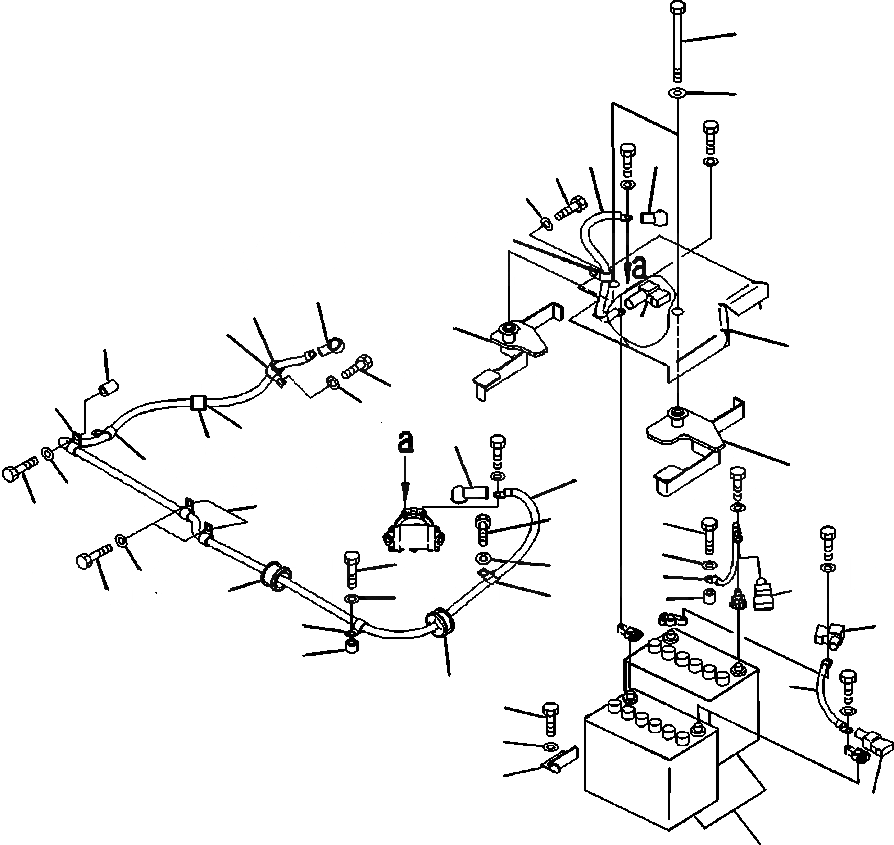 Схема запчастей Komatsu PC88MR-8 - E- АККУМУЛЯТОР БЕЗ АККУМУЛЯТОР DISCONNECT ПЕРЕКЛЮЧАТЕЛЬ ЭЛЕКТРИКА