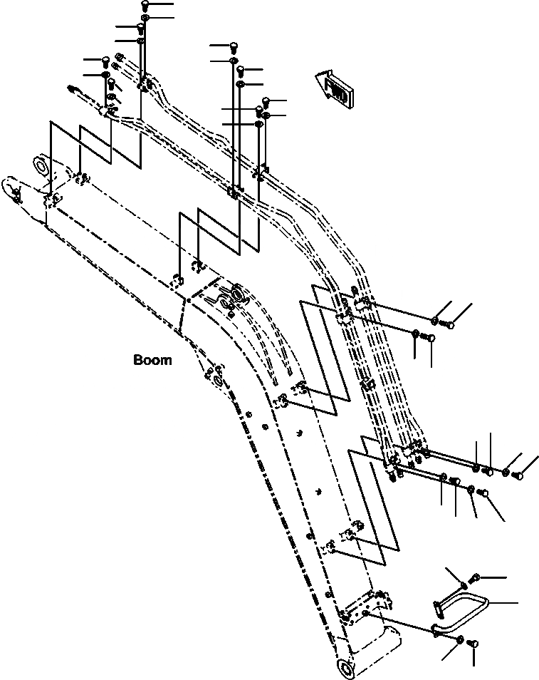 Схема запчастей Komatsu PC88MR-8 - T-A ГИДРАВЛ ГИДРОЛИНИЯ СТРЕЛЫ КРЕПЛЕНИЕ HARWARE И ПОРУЧНИС ДОПОЛН. АКТУАТОР С/БЕЗ СТРЕЛА HOLDING КЛАПАН РАБОЧЕЕ ОБОРУДОВАНИЕ
