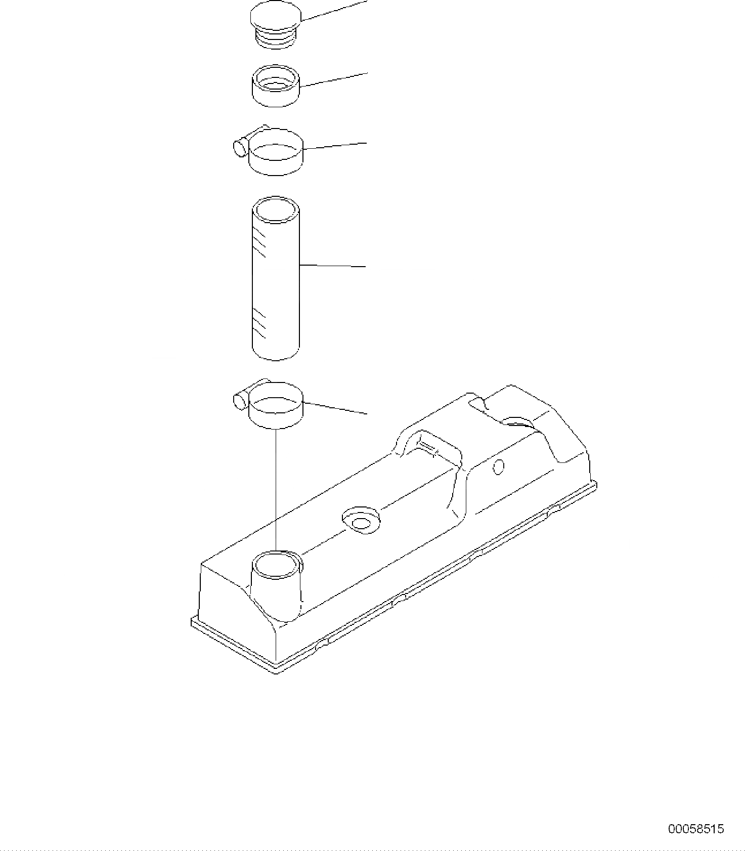 Схема запчастей Komatsu PW118MR-8 - КРЫШКА ГОЛОВКИ АКСЕССУАРЫ ДВИГАТЕЛЬ БЛОК ЦИЛИНДРОВ И ITS КОМПОНЕНТЫ