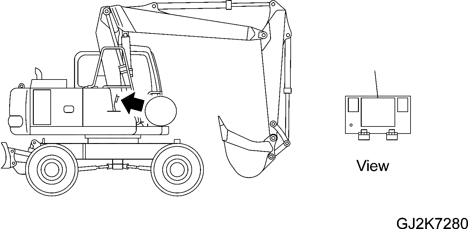 Схема запчастей Komatsu PW148-8 - МАРКИРОВКА (СМАЗКА CHART) U МАРКИРОВКА