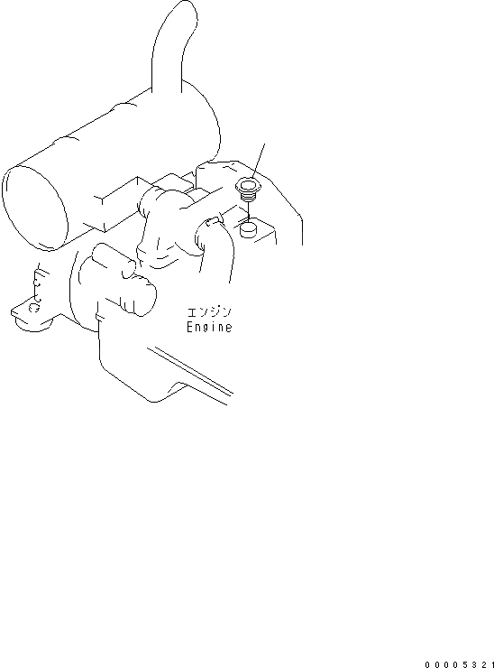 Схема запчастей Komatsu PW150ES-6K - КОМПОНЕНТЫ ДВИГАТЕЛЯ(№K-) КОМПОНЕНТЫ ДВИГАТЕЛЯ